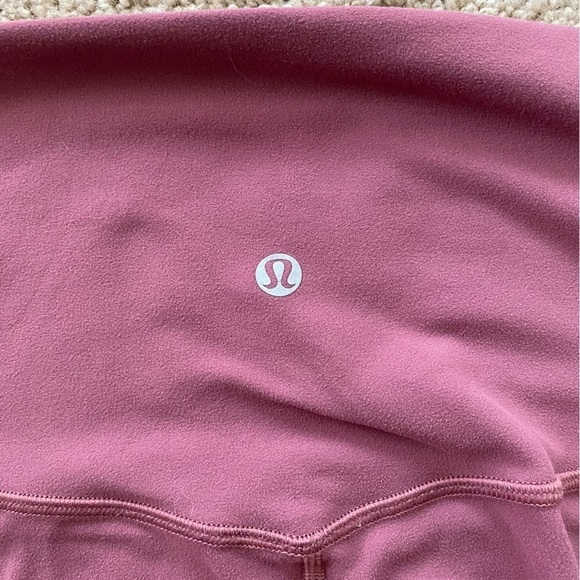 Lululemon | Women's Align Crop 21" So Merlot Size 6 - Picture 6 of 7
